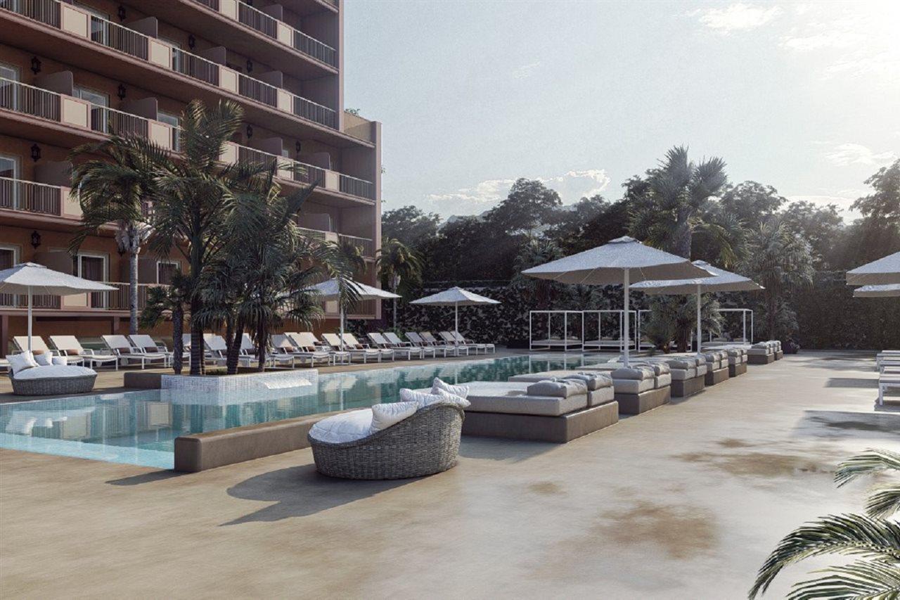 Luna Park Hotel Yoga & Spa 马尔格莱特德玛 外观 照片