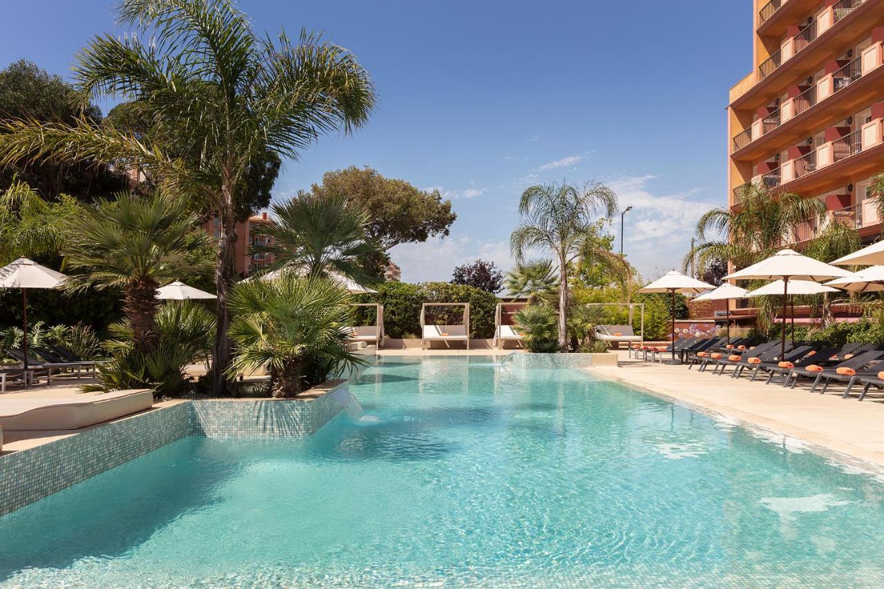 Luna Park Hotel Yoga & Spa 马尔格莱特德玛 外观 照片
